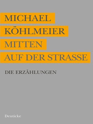 cover image of Mitten auf der Straße